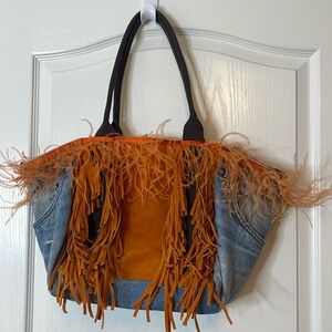 Free People X Stefano Ghilardi Ibiza Fringe Tote